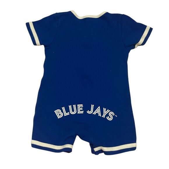 SNUGABYE Toronto Blue Jays Infant One Piece Shorts Size 12 Months MLB **READ - Picture 2 of 5